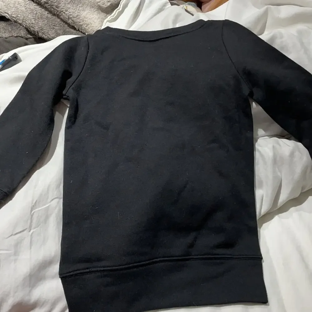 Gymboree 4 black ❌⭕️ sweatshirt NWT